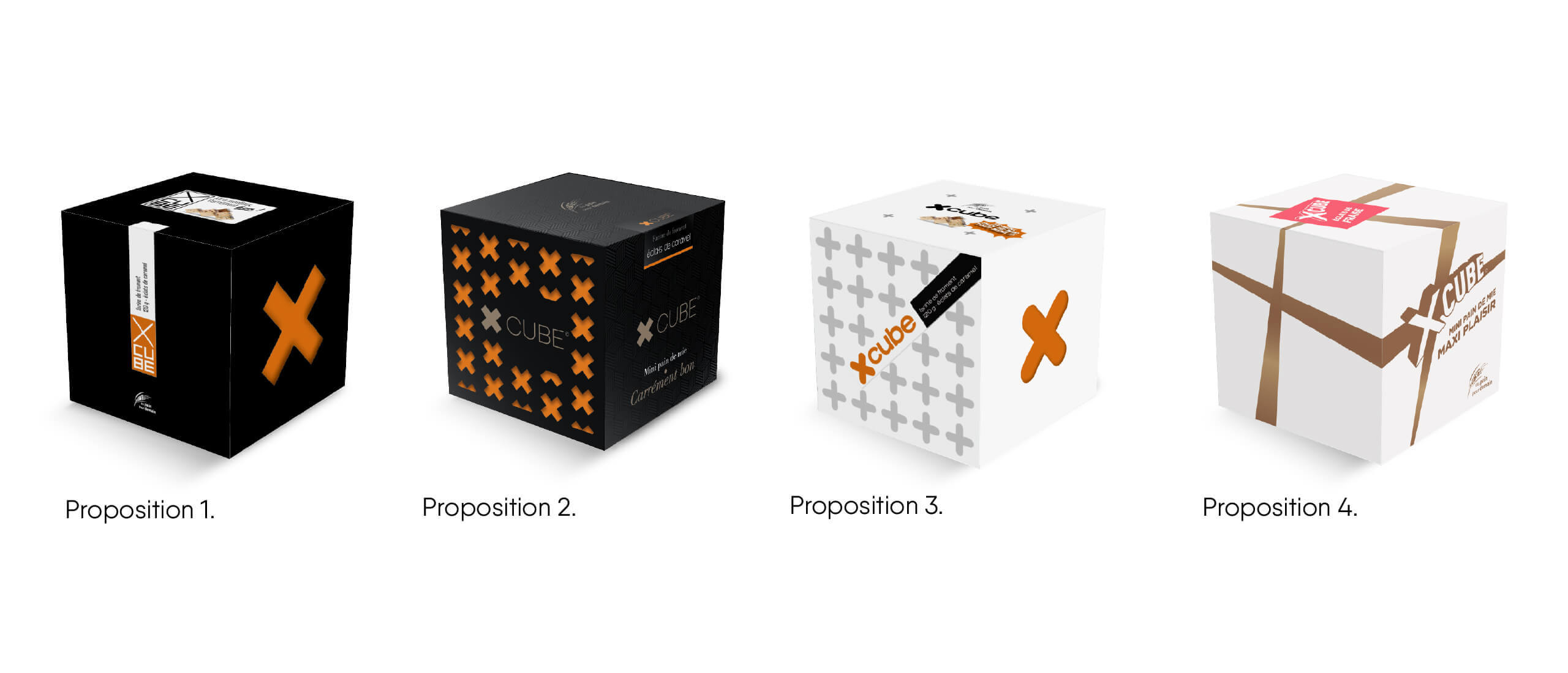 création pack X Cube