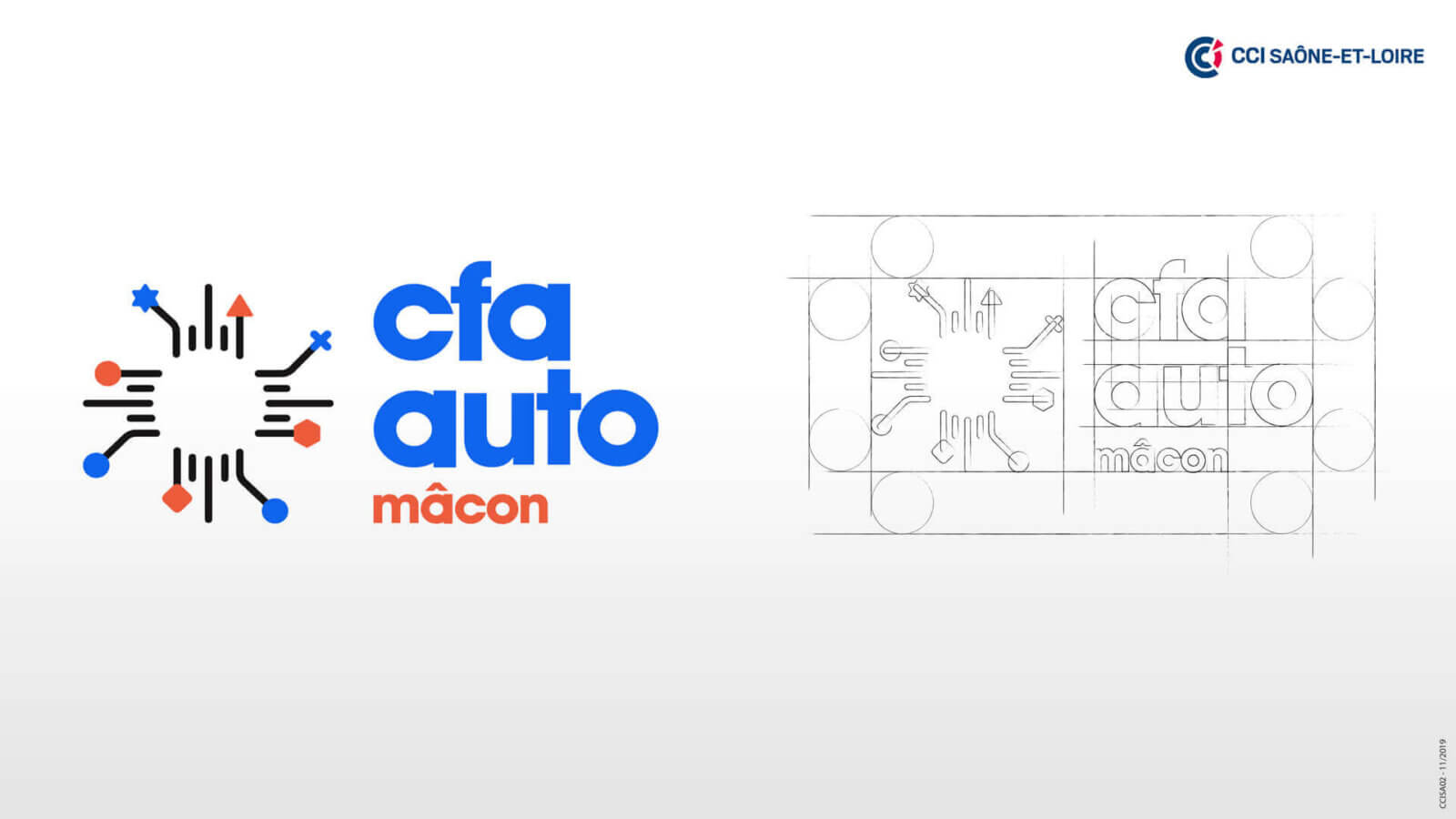 création logotype cfa macon