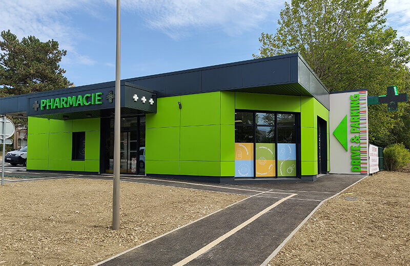dévanture de Pharmacie Chaumont