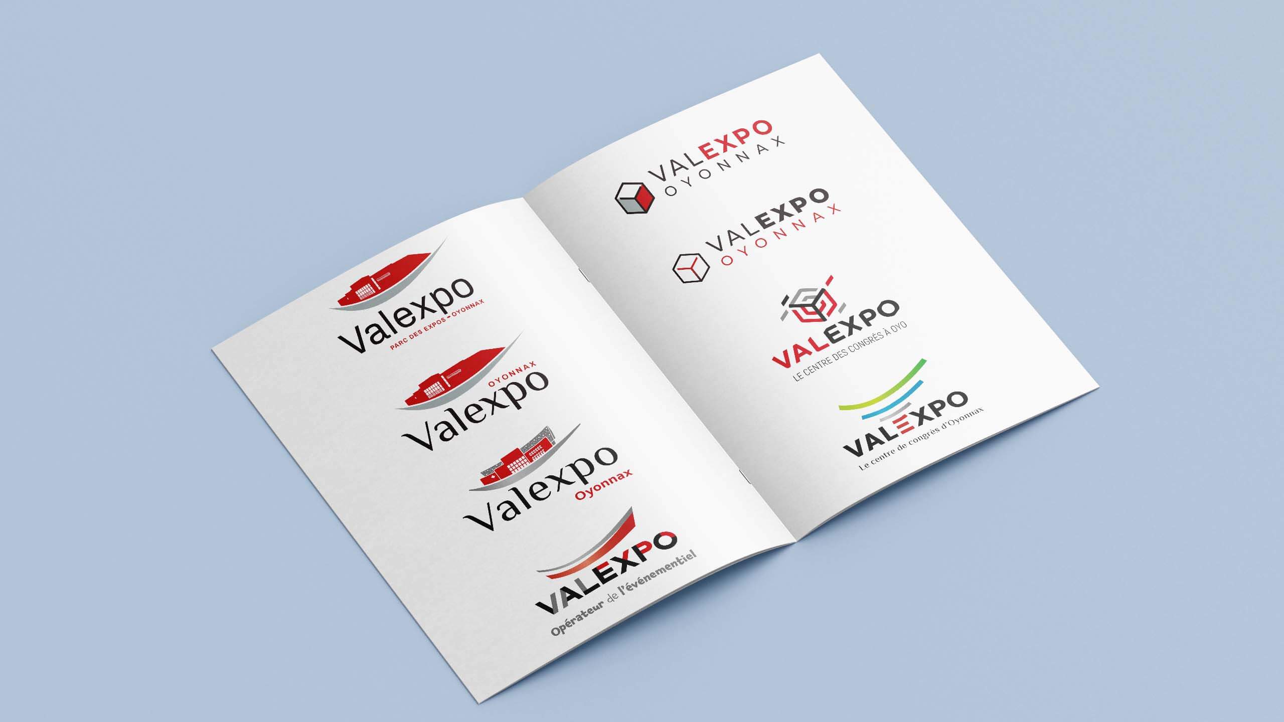 idées de logo conception communication valexpo