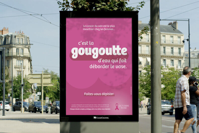 Campagne de lutte contre le cancer du sein