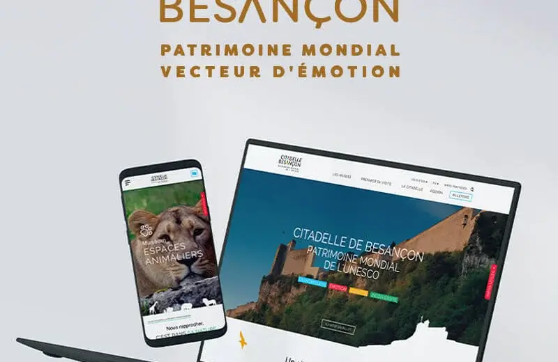 refonte du site internet de la citadelle de Besançon