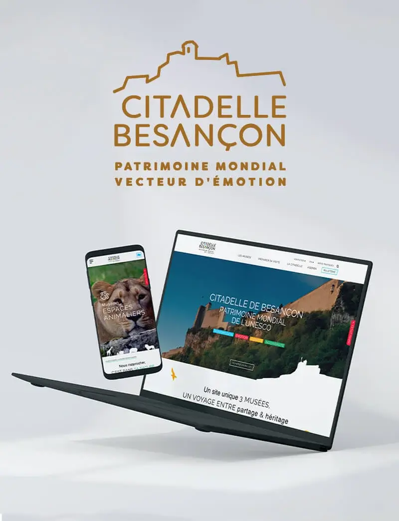 refonte du site internet de la citadelle de Besançon