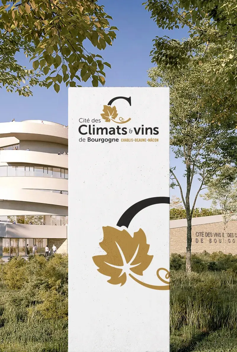 Façade Cité des Climats et vins de Bourgogne