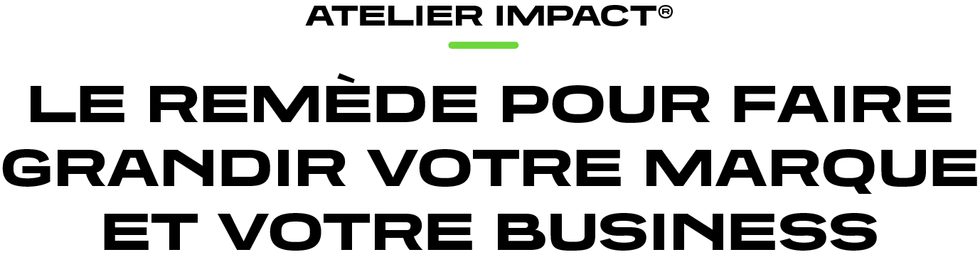 Atelier IMPACT JPM Partner